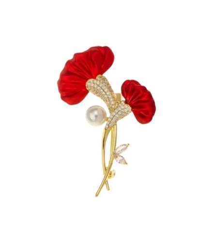 XSB229 - Cute Floral Saree Brooch